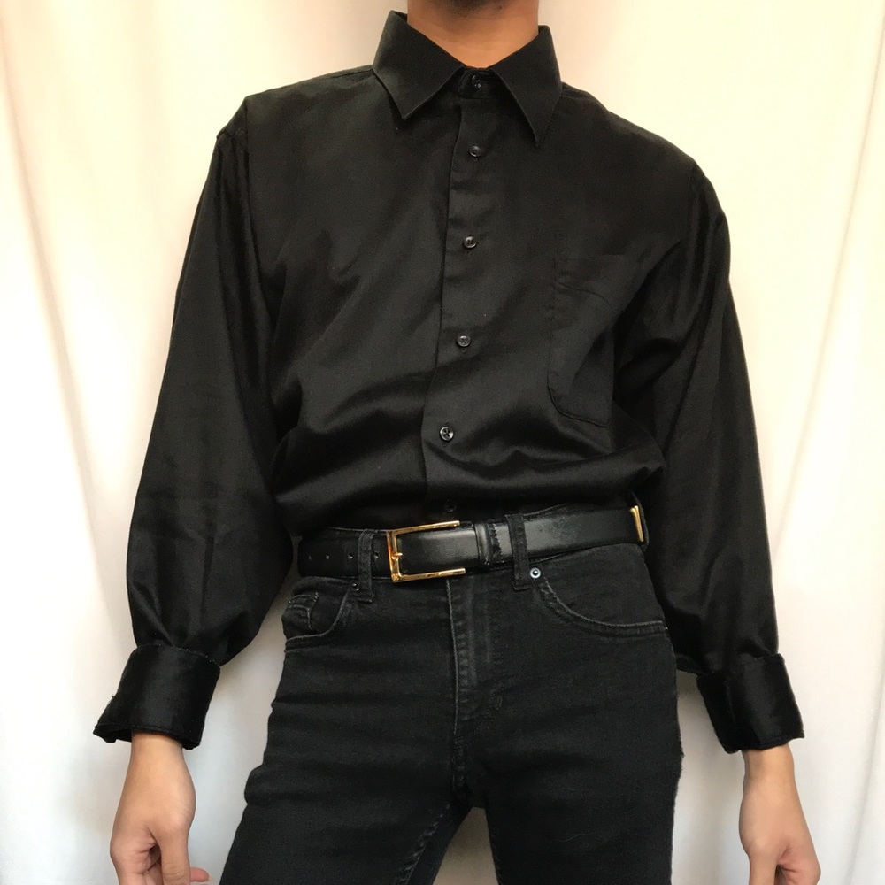 Geoffrey Beene Sateen Dress Shirt